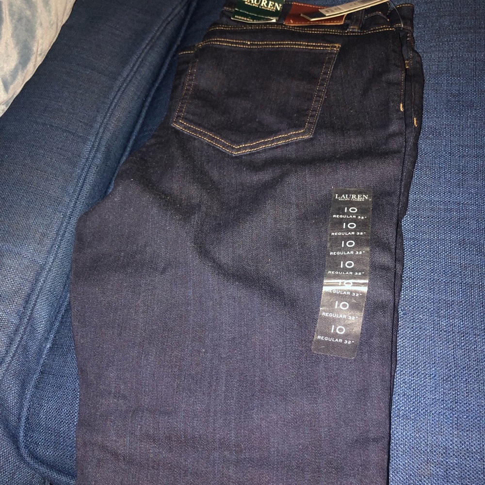 Polo by Ralph Lauren Dark Blue Straight Leg Pants